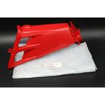 NEW OEM FACTORY gas tank side cover plastic wrap 1987-2006 RED LEFT discontinued