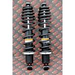 2 x NEW FRONT SHOCKS Polaris RANGER 400 500 570 800 springs 16.5" BLACK