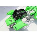Yamaha Banshee fenders + gas tank plastic + grill + graphics GREEN BLACK