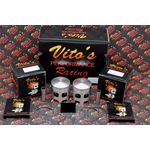 2 x Vito's Performance POWER PRO Banshee FORGED pistons +6hp 64.00 64mm 64.00mm1