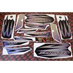 Vito's vinyl decal graphics kit 14MIL sticker Yamaha Banshee BLACK PURPLE 20051