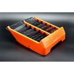 NEW Vito's Yamaha Banshee plastic gas tank side covers grill 1987-2006 ORANGE