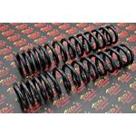 2 x front shock springs Yamaha Banshee 1987-2006 POWDERCOATED BLACK (one pair)