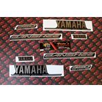 Vito's vinyl decal graphics kit 14MIL sticker Yamaha Banshee BLACK LIMITED 20041