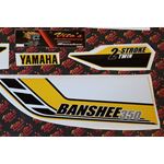 Vito's vinyl decal graphics kit 14MIL sticker Yamaha Banshee 50th YELLOW 20063