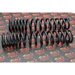 2 x front shock springs Yamaha Banshee 1987-2006 POWDERCOATED BLACK (one pair)