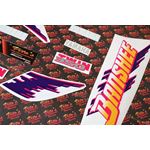 Vito's vinyl decal graphics kit 14MIL sticker Yamaha Banshee WHITE LAVENDER 19933