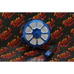 Vito's aluminum GAS CAP Yamaha Banshee YFZ450 Raptor 660 Warrior Blaster BLUE