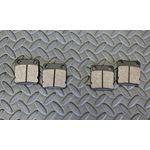NEW 2 x front brake pads Yamaha Banshee 1990-2006 or Raptor 660 2001-2005