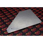Paddle boat aluminum rudder SUN Dolphin - 3 or 5 seater - heavy duty 1/4 plating