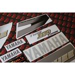 Vito's vinyl decal graphics kit 14MIL sticker Yamaha Banshee SILVER BLACK 20013