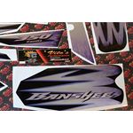 Vito's vinyl decal graphics kit 14MIL sticker Yamaha Banshee BLACK PURPLE 20053