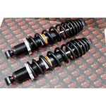 2 x NEW FRONT SHOCKS Polaris RANGER 400 500 570 800 springs 16.5" BLACK