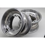 2 x 10" front aluminum wheels rims 4x156 Yamaha Banshee Raptor YFZ450r POLISHED 1