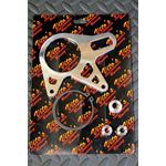 NEW BRAKE STAY Banshee round rear carrier bearing spacers caliper mount POLISHED