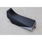 NEW Yamaha Banshee complete seat BLACK SILVER 2 tone cover latch foam 1987-2006