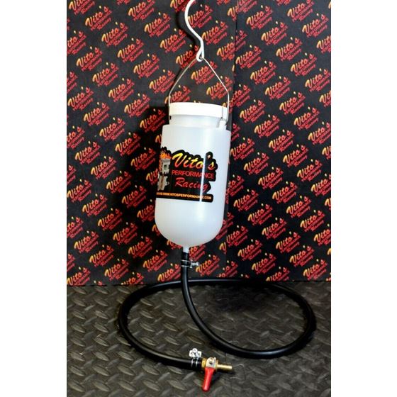 NEW Vito's hanging gas purge FUEL TANK - alcohol methanol BANSHEE drag Auxiliary