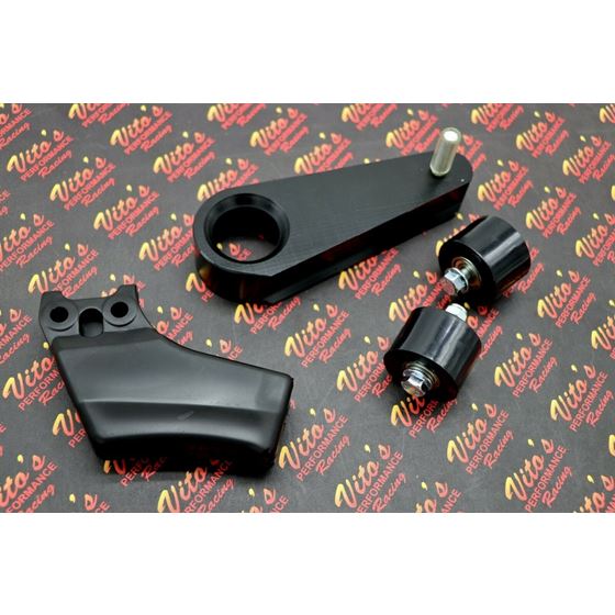 NEW  swingarm chain guide + slider + rollers Yamaha Banshee Vito's Performance