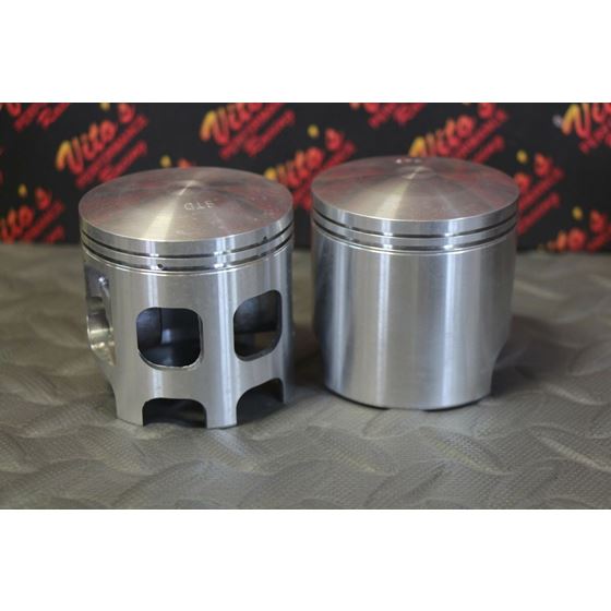 2 x Vito's Performance Banshee pistons rings 6800 cast BIG BORE 13 degree