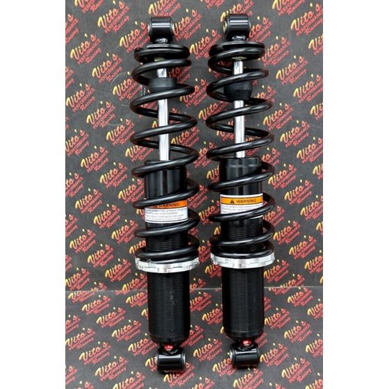 2 x NEW FRONT SHOCKS Polaris SPORTSMAN 550 850 springs 15.5" BLACK