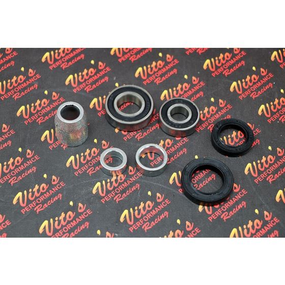 1 x seals bearings spacer kit for front hub Yamaha Raptor 700 660 YFZ450 YFZ450r184