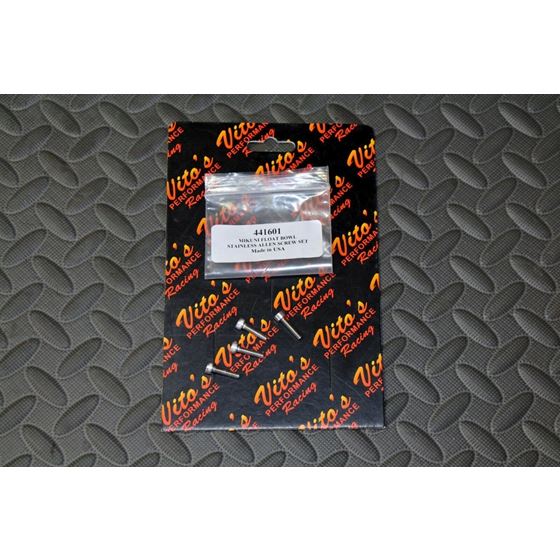 Vito's Performance CARB BOWL stainless steel allen head bolt kit KEIHIN MIKUNI