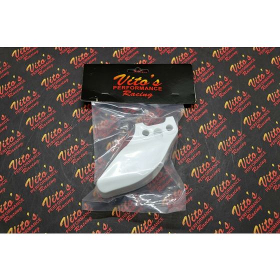 NEW CHAIN GUIDE SLIDER swingarm rear Yamaha Blaster Warrior Raptor 350 WHITE