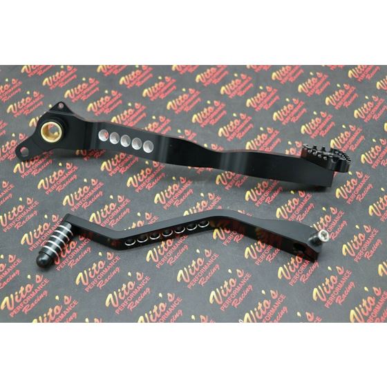 NEW Banshee BILLET LEVER KIT - Anodized black aluminum shifter + brake lever