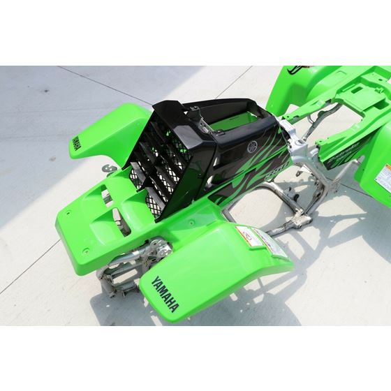 Yamaha Banshee fenders + gas tank plastic + grill + graphics GREEN BLACK