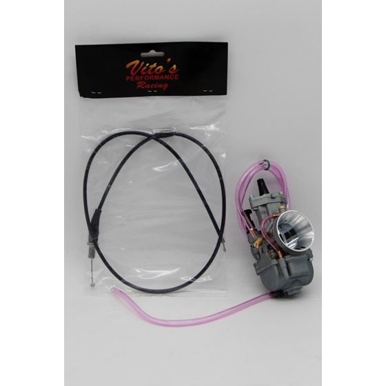 Yamaha Blaster 34MM 34 Mil Larger Carb Carburetor Kit With Vito's Cable PWK