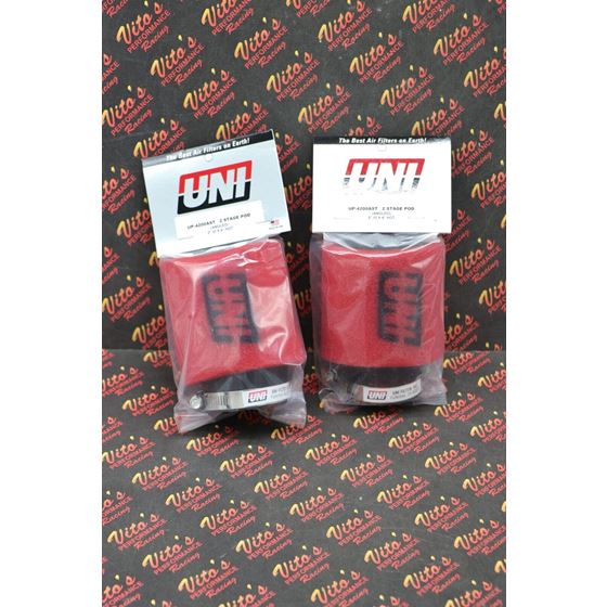 2 x NEW Yamaha Banshee UNI FOAM pods air filters for Keihin PWK PJ 28mm