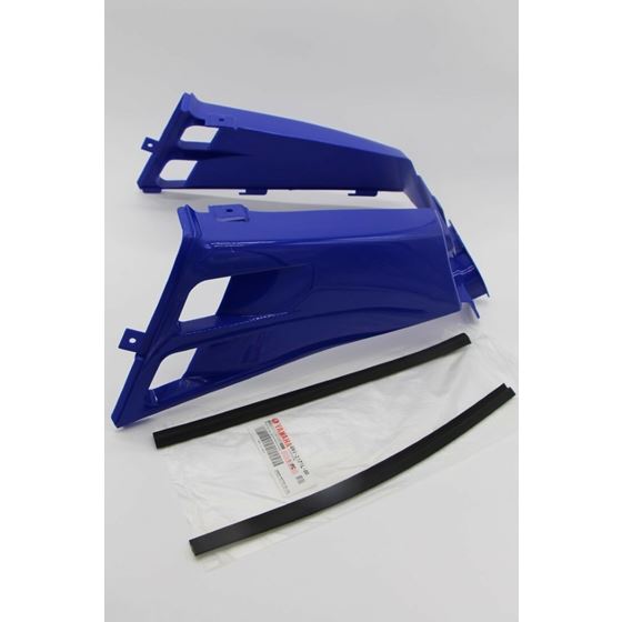 NEW Vito&#39;s Yamaha Banshee gas tank side covers plastic wrap 1987-2006 BLUE