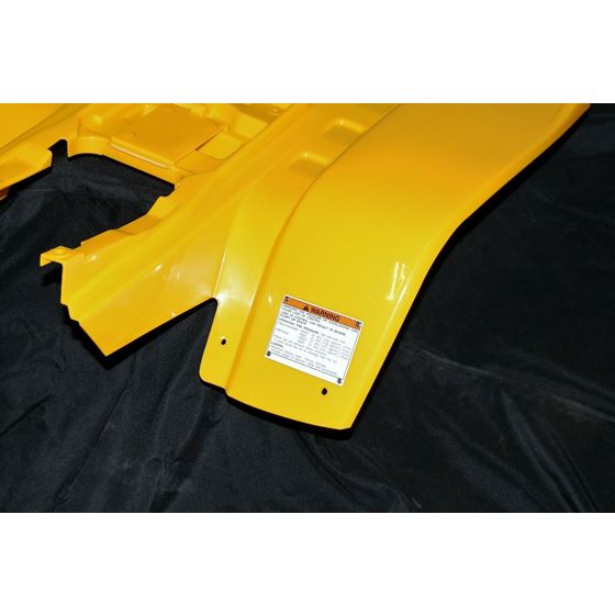 NEW rear fenders Yamaha Banshee plastic body 1987-2006 YELLOW back only