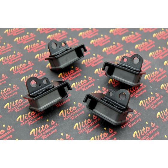 4 x Yamaha Grizzly 550 700 Kodiak 450 motor mount rubber damper 2007-2018 NEW