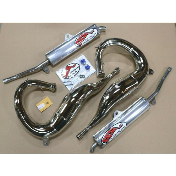 Yamaha Banshee CHROME SLP pipes silencer 1987-2006 incredible mid range +10-20HP 1
