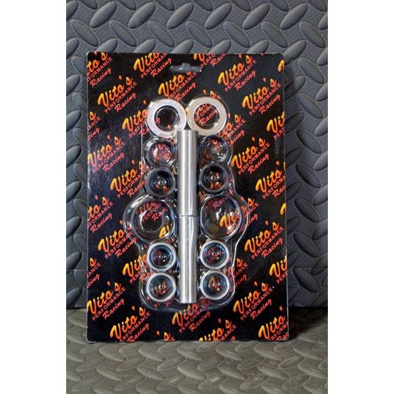 Vito's Yamaha YFZ 450 yfz450 swingarm bearings rebuild kit sleeve seals 2004-09