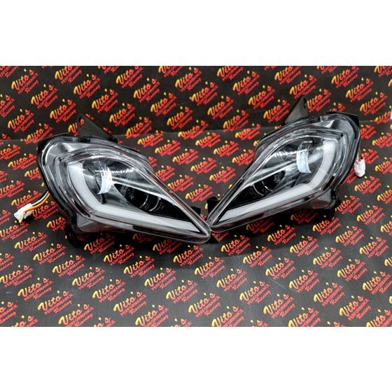 2 x LED Headlights Yamaha YFZ450R Raptor 700 700R YFZ450 WOLVERINE3