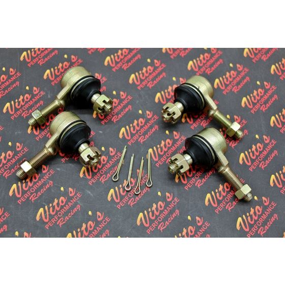 4 x NEW tie rods end ball joints left right Yamaha Banshee YFZ450 Raptor Warrior