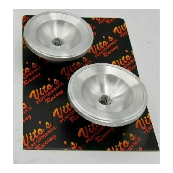 2 x Cool Head Domes Yamaha Banshee Pro Design VITO'S 9 degree BIG BORE 19cc