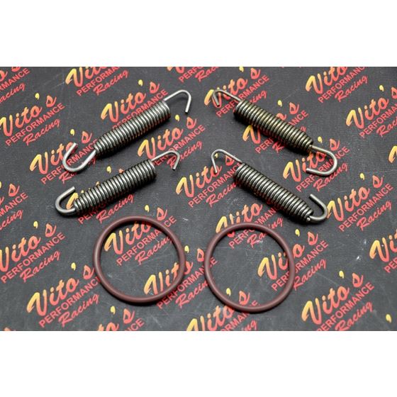 NEW Banshee pipe springs + O-Ring gasket kit swive