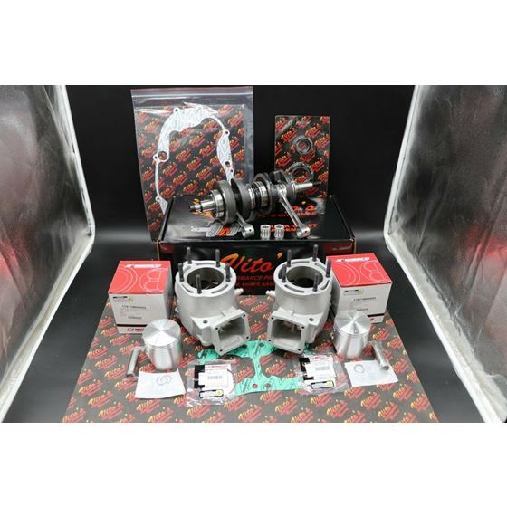 392cc ASSASSIN Cylinders BIG BORE Banshee TOP + BOTTOM END + Vito's Crankshaft