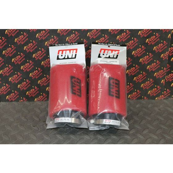 2 x NEW Yamaha Banshee UNI FOAM pods air filters Keihin PWK PJ  33mm 34mm 35mm